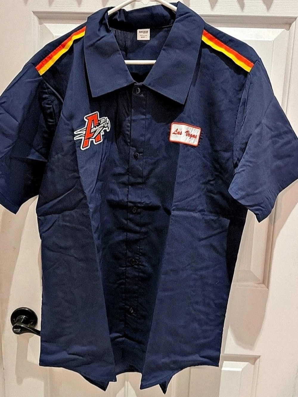 Success Brands Las Vegas Aviators MiLB Baseball Jersey Blue & Orange Large NWT